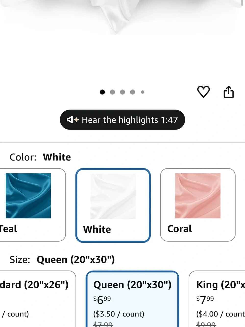 N/A pillow cases